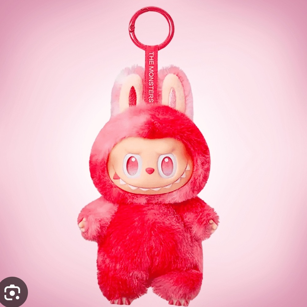 Authentic Big Into Energy Labubu - Love